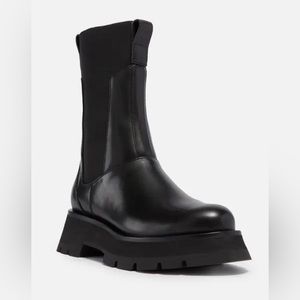 NEW 3.1 Phillip Lim Women's Kate - Lug Sole Combat Boot - Black 37.5/7.5